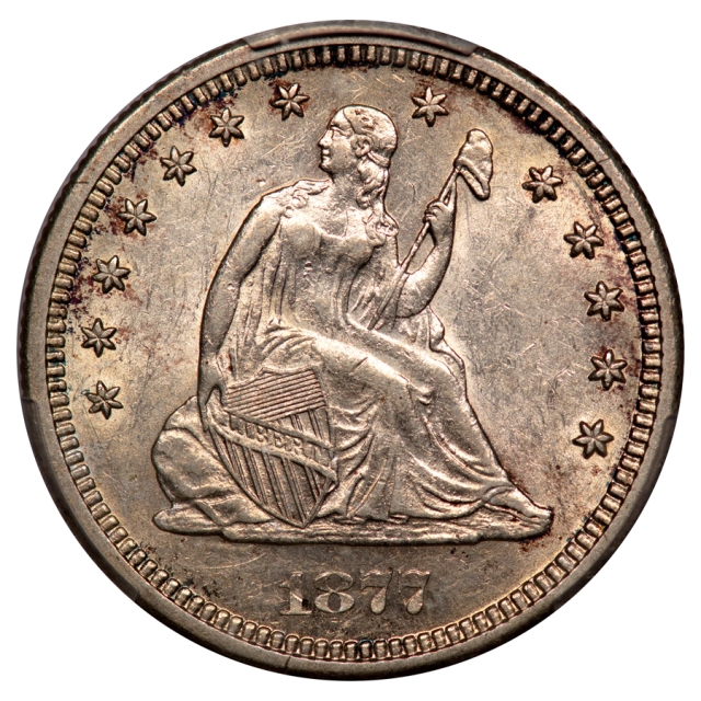 1877-S 25C Liberty Seated Quarter PCGS AU55