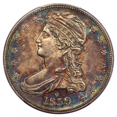 1839-O 50C Capped Bust Half Dollar 